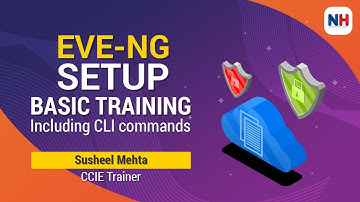 EVE-NG Setup Guide: Basic Training and Essential CLI Commands | CCIE Training #networkershome