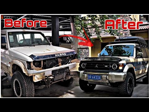 "Mitsubishi Pajero Restoration: Boosting Performance with Cheetah Power Engine Upgrade!"