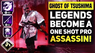 Ghost of Tsushima - Assassin build (Ultimate Fire Stealth)(2023) 