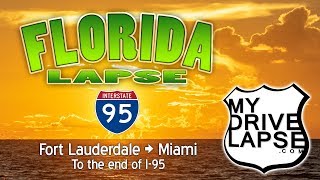 Drive to the Southern End of Interstate 95: Fort Lauderdale to Miami