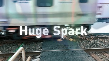 LIRR M7 | Huge 3rd Rail Spark
