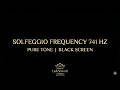 741 Hz Solfeggio Frequency - 9 hours - Pure Tone - Black Screen - Detoxifies Cells and Organs