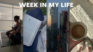 WEEK IN MY LIFE: reading in the park, anxiety chats, summer course, coffee shop studying