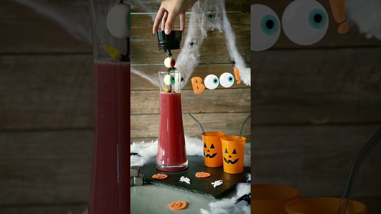 Gruselige Hexen-Bowle für deine Halloweenparty #shorts - YouTube