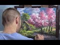 Pink Trees in Spring | Paint with Kevin®