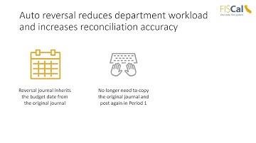 FI$Cal Auto Reversal Functionality