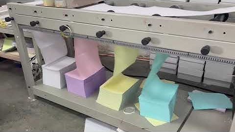 Production Process of 4 Layer Computer Printing Paper #thermalpaper #medicalpaper