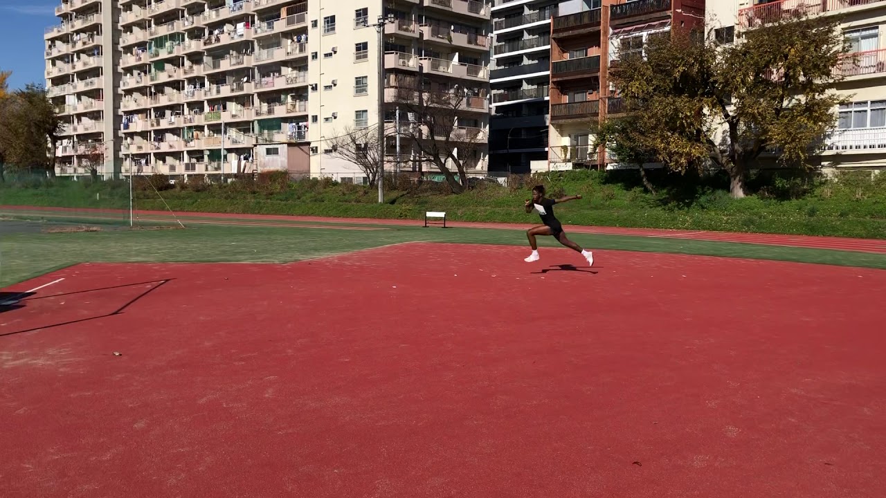 High jump power flop running arm 走高跳 ランニングアーム パーワーフロップ - YouTube