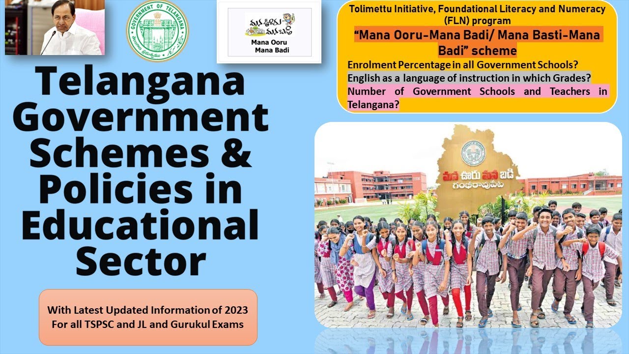Telangana Government Initiatives and Policies for Education
