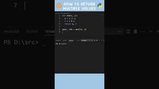 Trick of the Day | Return Multiple Values from any Function in Python !!