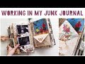 JUNK JOURNAL WITH ME - Ep 09 | Journalling Process Video | Vintage Junk Journal