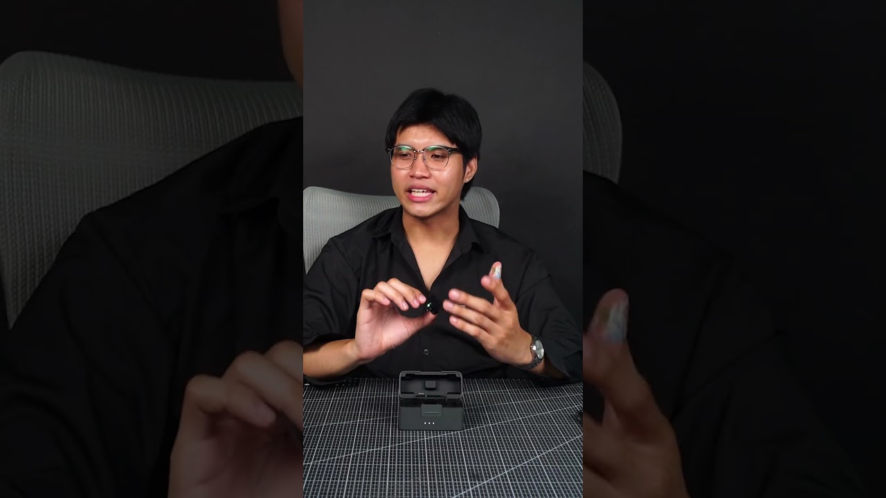 dji mic mini ไมค์ที่ช่องใช้ถ่ายทำ