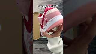 nike dunk sb pink white,leave your size?#short #sneakerhead #unboxing #getmyplug