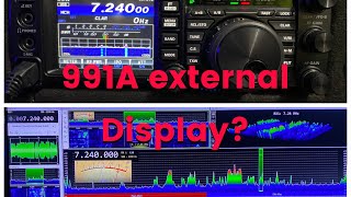 How to get an external display on your Yaesu FT991A