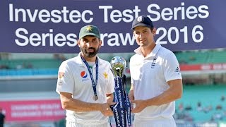 Pakistan win at the Oval to tie Investec Test Series 2-2