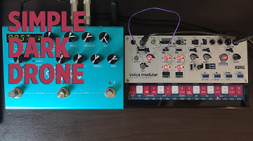 DARK ATMOSPHERIC DRONE with Korg Volca Modular + @strymon BigSky