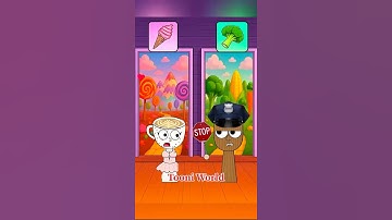 POV Labubu and Simon want to get into the sweets room, but Tung Sahur.. I IncrediboxSprunki