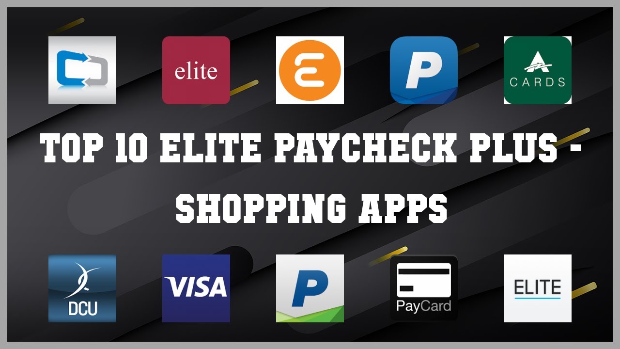 Top 10 Elite Paycheck Plus Android Apps YouTube