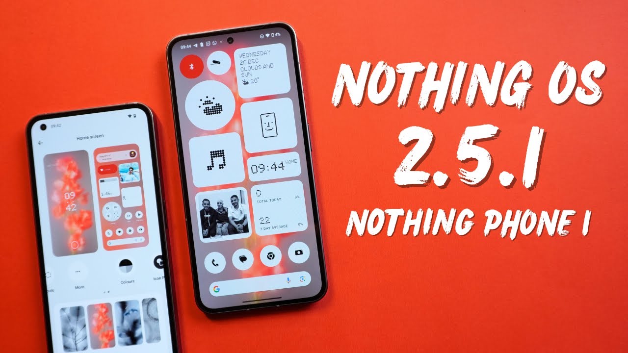 Nothing Phone (1) Nothing OS Software Update Tracker [Update: Nothing OS  2.5.2 Android 14 stable update]