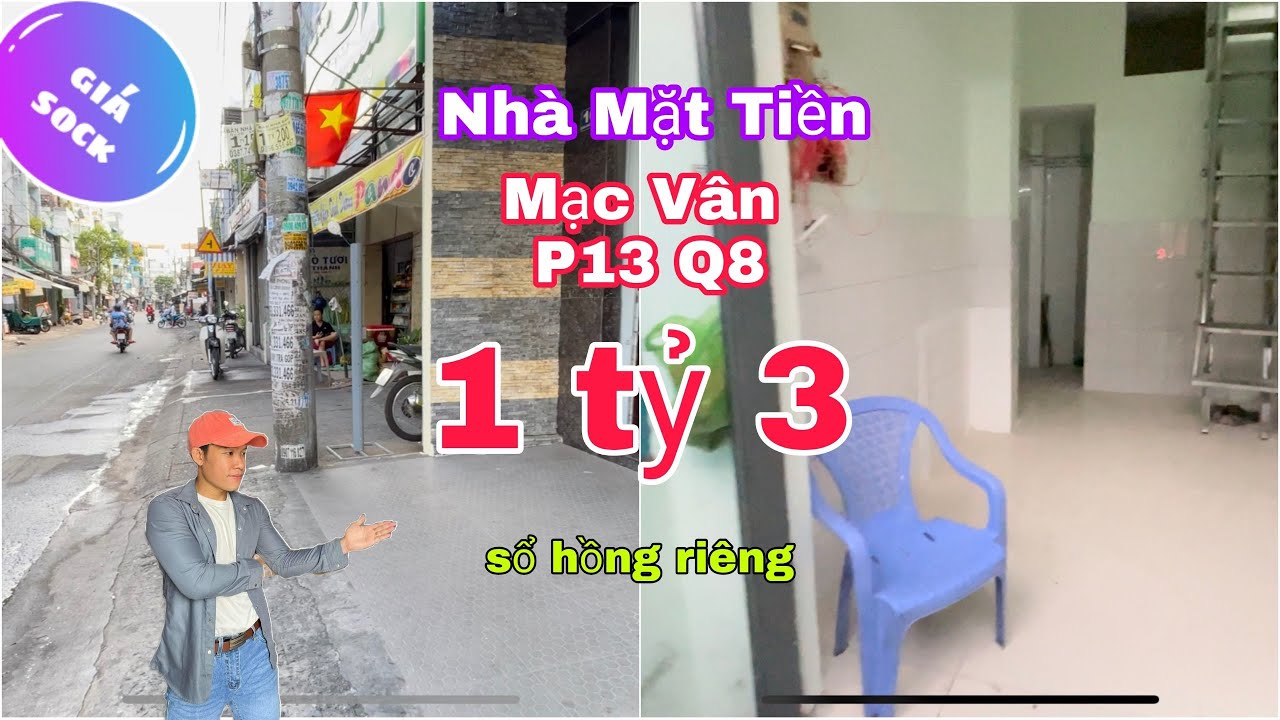 mua ban nha gia re quan 8 2022 New Bán Nhà Quận 8 Chính Chủ Giá Rẽ / Nhà Mặt Tiền P13 Q8 Mạc Vân Giá 1tỷ3/☎️ Hotline: 0903082977