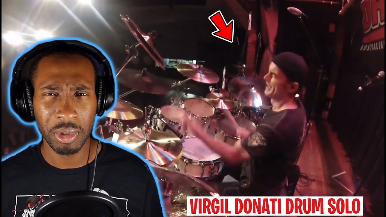 Drummer REACTS to Virgil Donati Drum Solo DRUMscene Live Tour YouTube