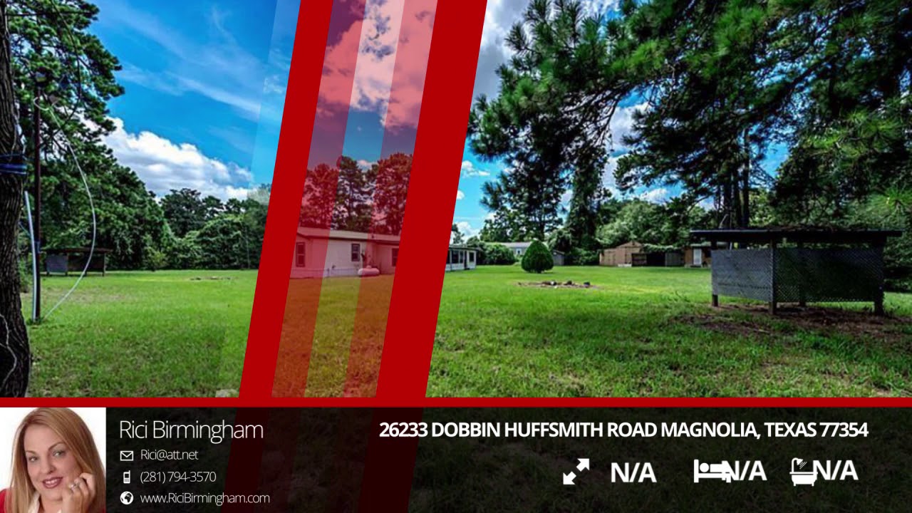 26233 Dobbin Huffsmith Road Magnolia, Texas 77354 Patricia Birmingham