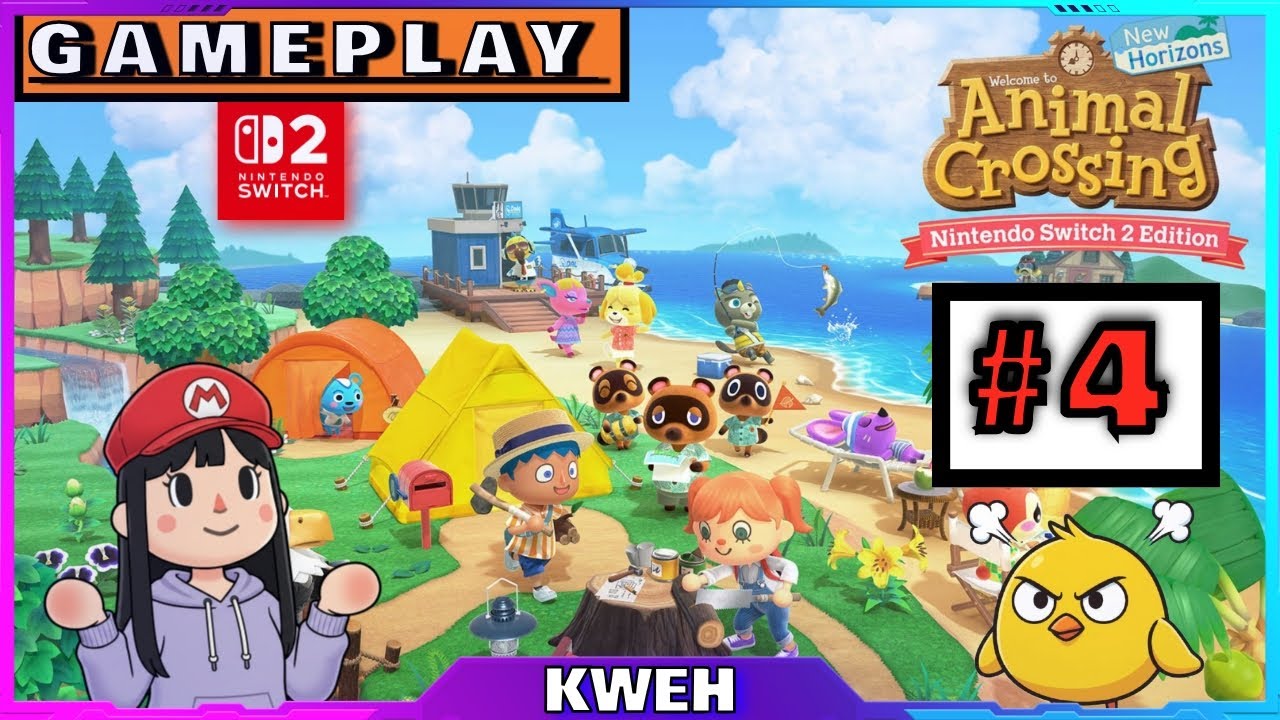 Animal Crossing New Horizons | GAMEPLAY #4 | Nintendo Switch 2 | EXPANSION