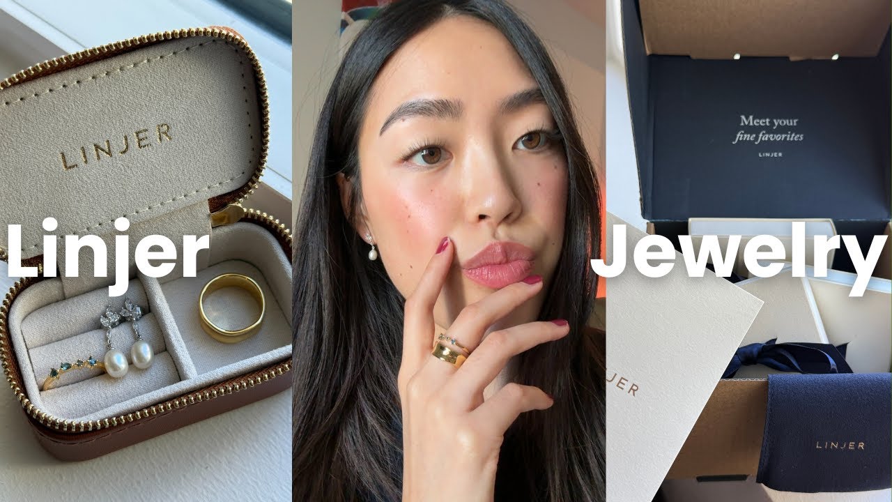 linjer jewelry review! | gold vermeil, sterling silver, perfect holiday gifts