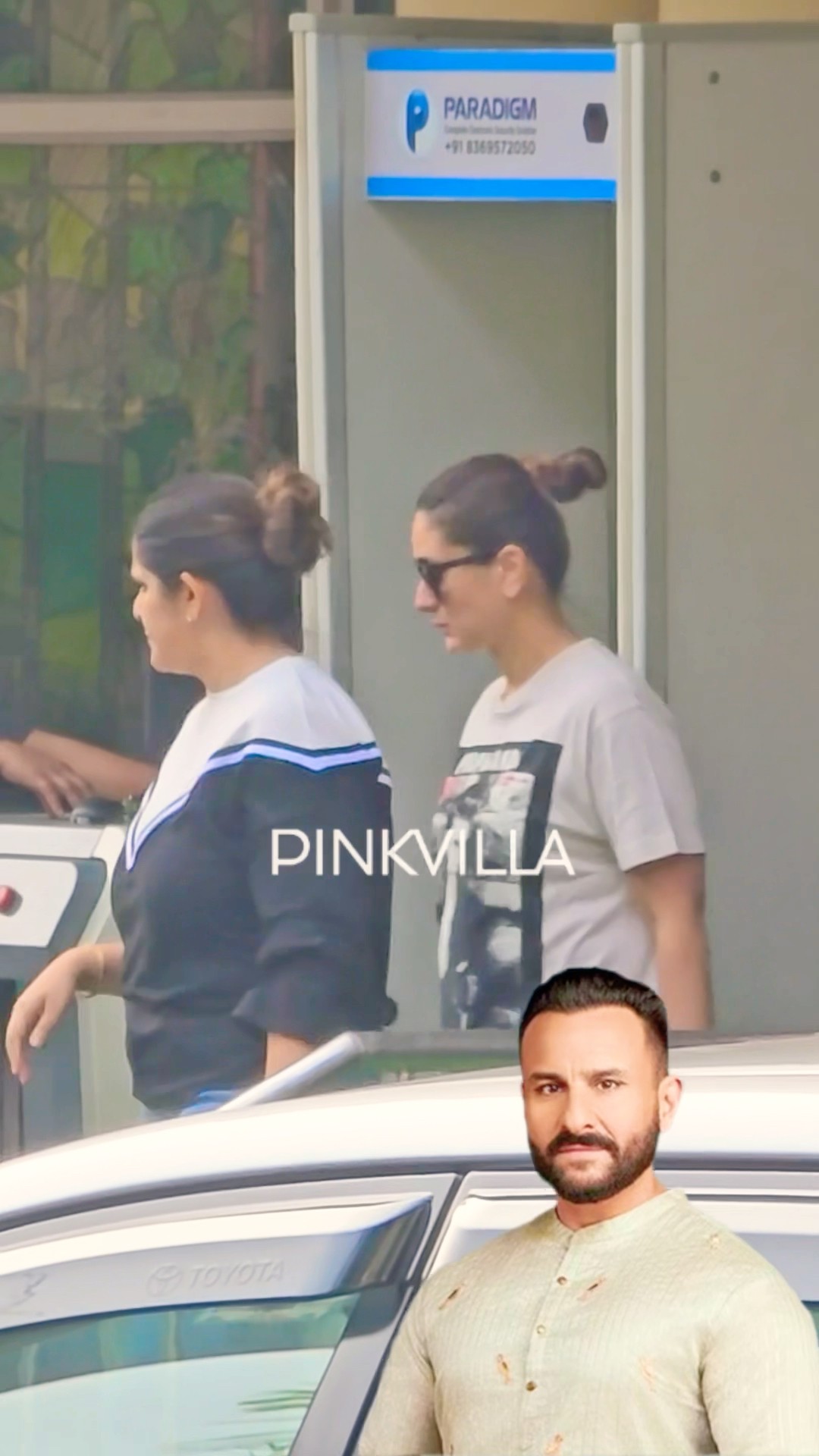 Kareena Kapoor Khan EXITS from Hospital post meeting HUSBAND Saif Ali Khan? | #shorts #bollywood