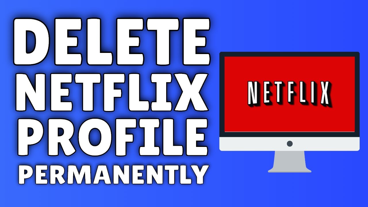 How To DELETE A Netflix Profile  Delete A Profile On Netflix PERMANENTLY! ✅