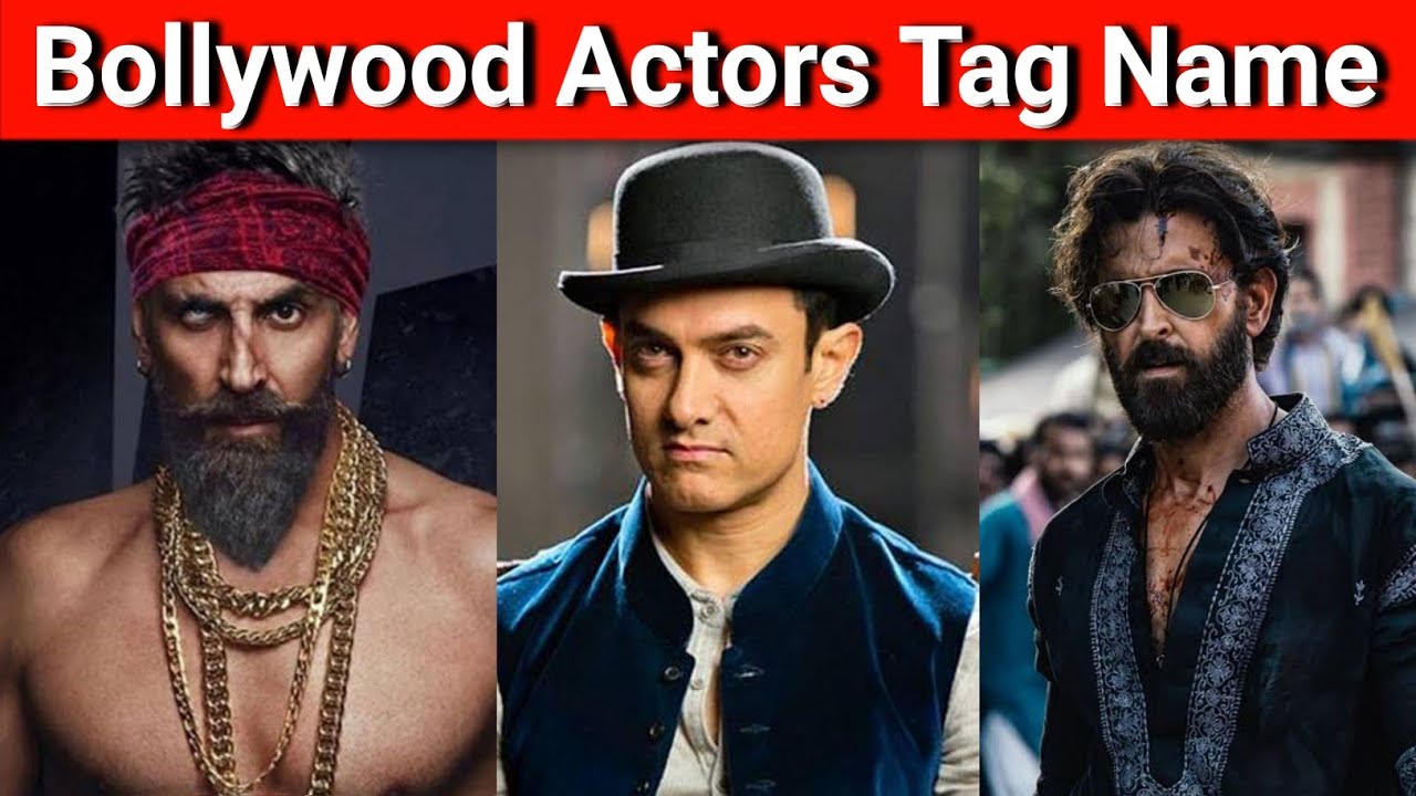 Bollywood Actors Tag Name 😱😱 || South vs Bollywood || 