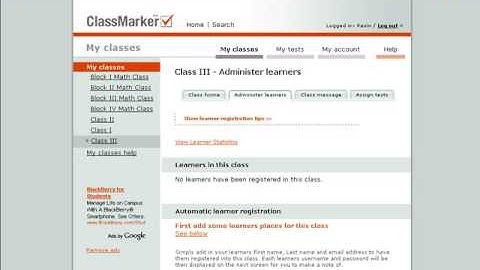 Classmarker.com PartII