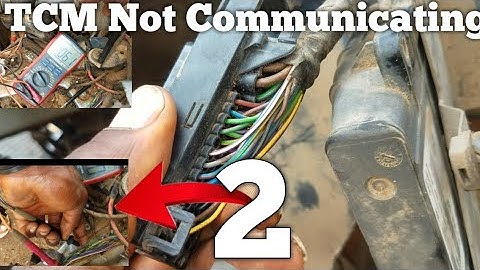 How To Fix Code U0101 | TCM Not Communication With ECU Troubleshooting | Gear Shifting Problem