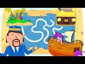 Let&#39;s Go On Treasure Hunt With Captain Discovery | Fun Games For kids | Adventure Cartoon