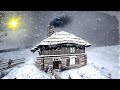 FREEZING BLIZZARD 2024 & Wind Sounds for Sleeping - Winter Snowstorm White Noise - Howling Wind