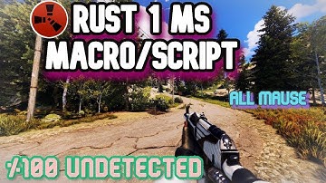 Rust Kernel Script 2023 New Recoil Macro [ALL MOUSE] 01.10.2023