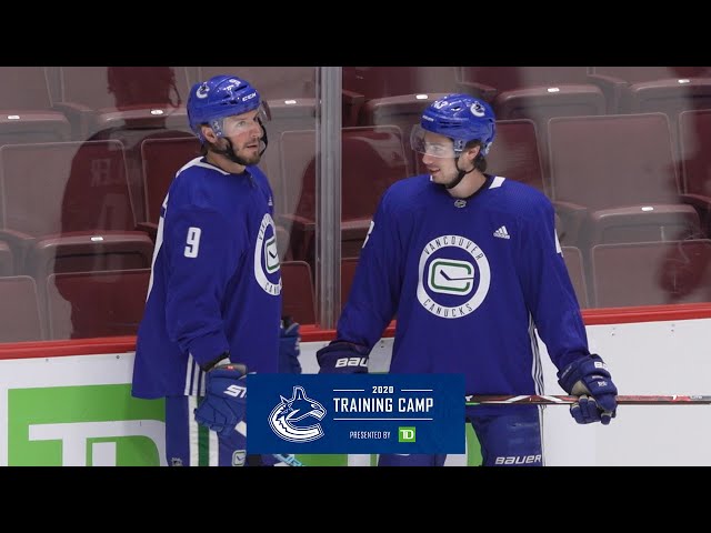 Quinn Hughes and Jett Woo Mic'd Up at Summer Showdown 