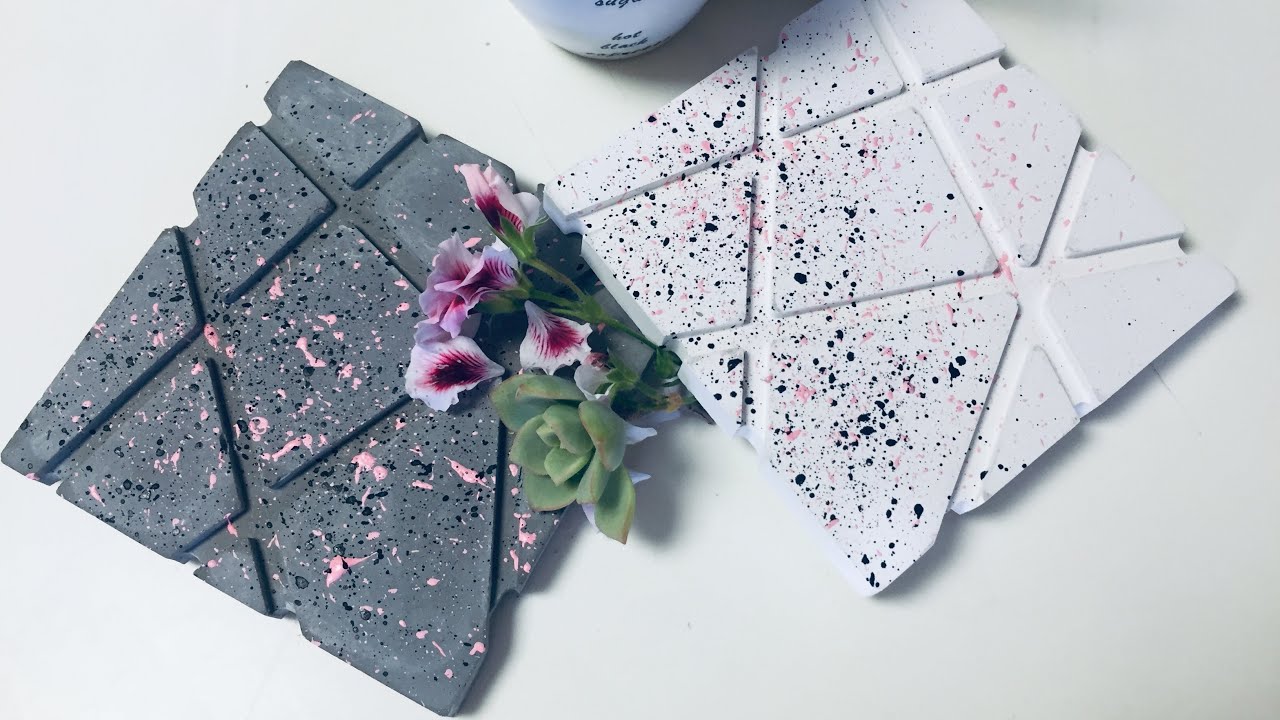 أعمال في الاسمنت شكل مربع أفكار من الإسمنت ابداعية مميزة cement working idea