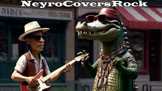 Крокодил Гена - А я играю на гармошке (Rock cover by Suno Ai)