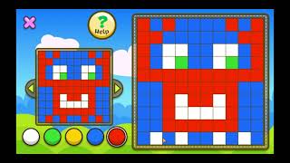 Jugando Pixel art | Princess Coloring Book & Games | Colorear princesas | MakeKids screenshot 3