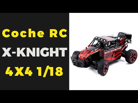 MAX FOX - Coche Teledirigido 4x4 para Niños (hasta 20km/h)