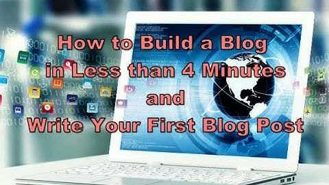 How to install Wordpress Blog in Less than 4 Minutes and Write Your First Blog Post