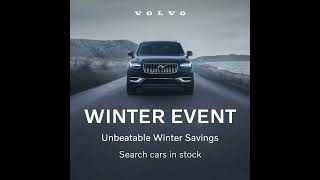 Volvo Used Car Winter Sale Volvo Winter Sale Is Now On Used Volvo Winter Deals