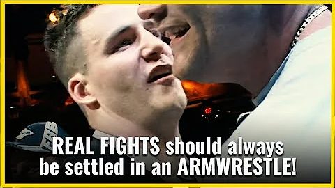 REAL FIGHTS should always be settled in an ARMWRES...