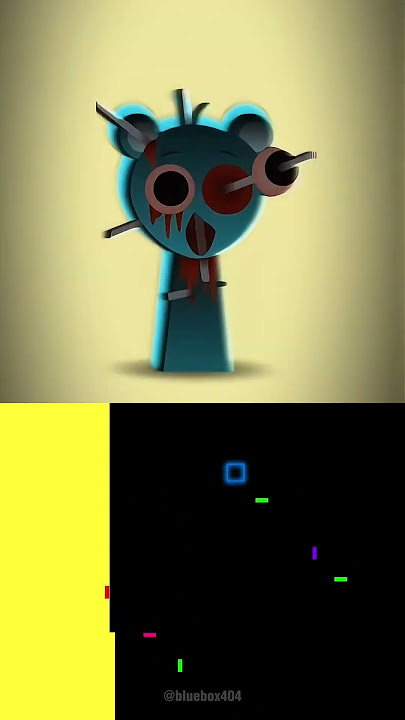 Sprunki Hot Milk Meme Edit | Blue Bouncing Square