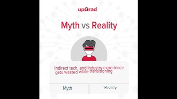 Myth vs. Reality: Indirect experience gets wasted while transitioning to an AI career.