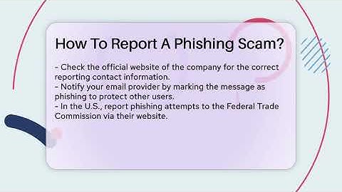 How To Report A Phishing Scam? - Everyday-Networking