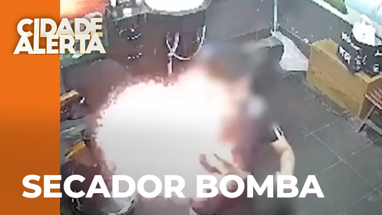 Secador de cabelos explode na mão de cabeleireiro em Bangladesh