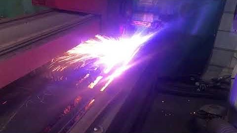 Esprit Lightning HD 2000 CNC Plasma Cutting System with Hypertherm HPR 260XD Plasma Cutting Test