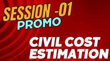 Session 1 Promo / Contact us for full video - Civil Cost Estimation #qsclub #quantitysurveying